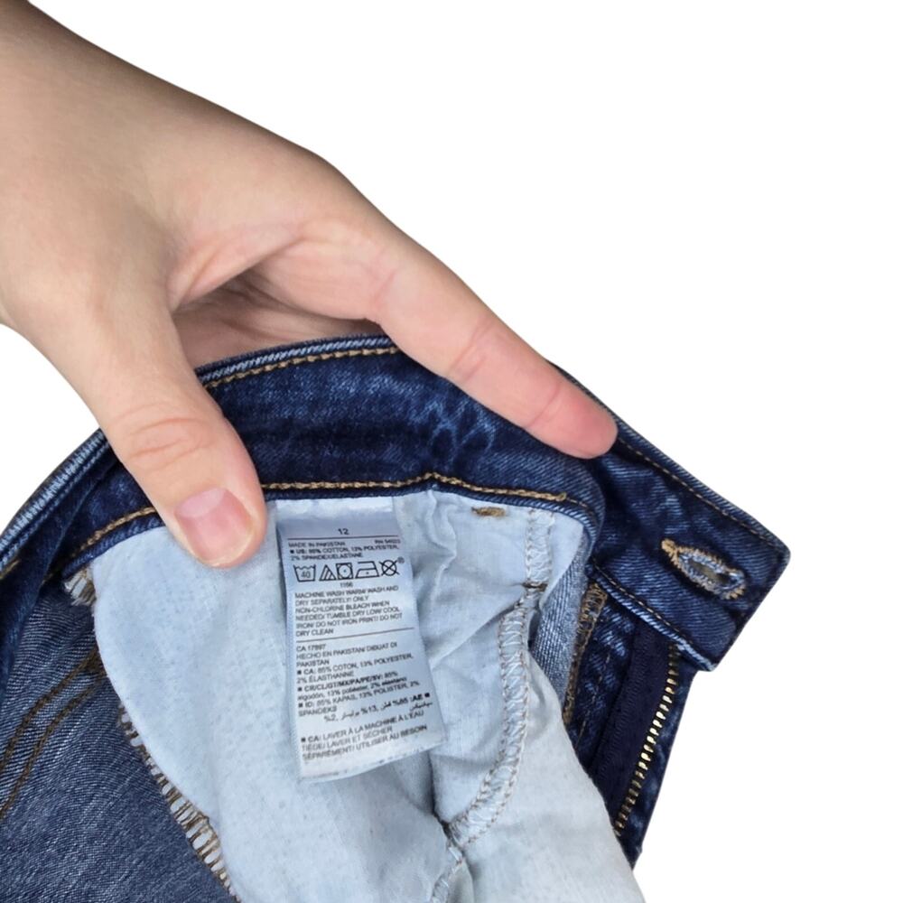 Old Navy 12 Rockstar Super Skinny Mid Rise Jeans - Picture 6 of 7